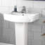 Nuie Bliss 520mm L x 420mm W Vitreous China Rectangular Sink with Overflow
