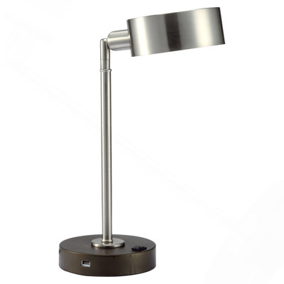 15" LED W/USB Port Desk Lamp