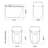 SJ STAR&JANE Elongated Bidet Toilet 1.32 GPF Tankless In White ,Instant Heat, Heated Seat, Auto Flush, Warm Air Dryer With Remote