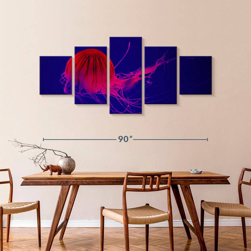 Medusa Jellyfish, 42" H x 92" W