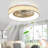 Machutte 18.5'' Ceiling Fan with LED Lights-523025287