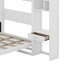 Lit escamotable avec garde-robe et armoire supérieure, lit escamotable en bois avec tablettes-1940199239-1940199236