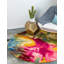 Tapis rose tissé à la machine Rizer-20360973