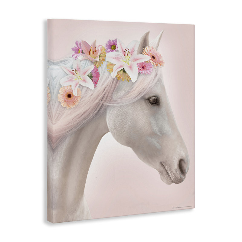 «Lily Garland Horse» par Reinders, H 48 po x l 36 po