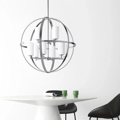 Lustre à neuf lumières Alturas de Génération Éclairage 