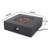 50,000 Btu Square Mgo Fire Table with Tank Outside