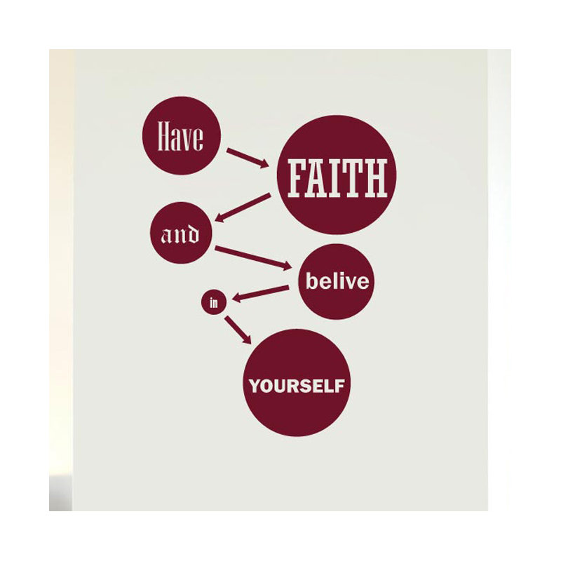 Wall Decal, Burgundy, Large