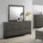 Commode double 6 tiroirs avec miroir Mandy