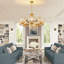 Lustre en cristal 10 lumières (noir)-581890468-555650960-539334029