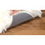 Tapis blanc en acrylique touffeté et fabriqué à la main Delane-768682781