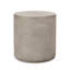 Table d'appoint d'extérieur en béton léger, table de bout MGO, gris clair