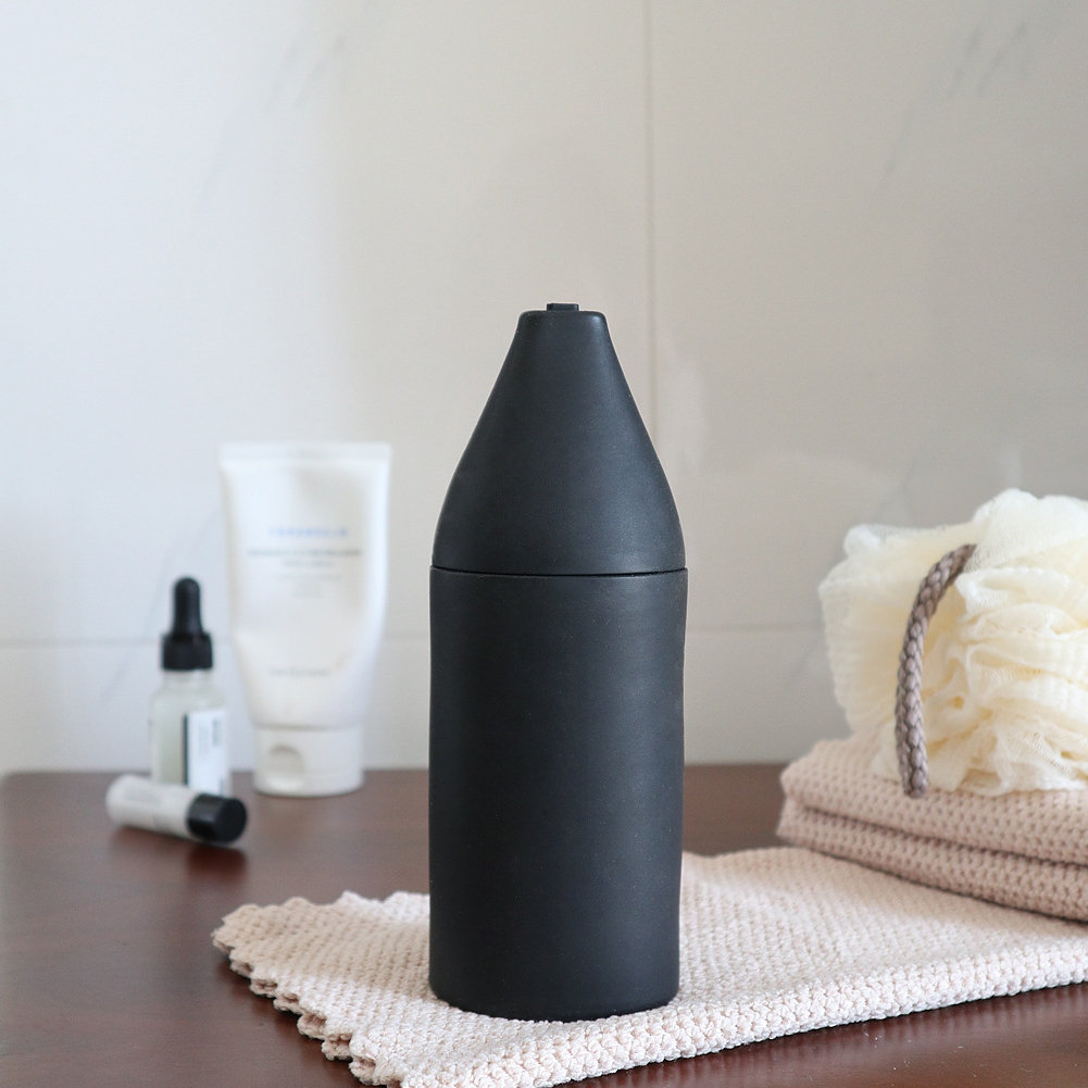 Silicone Refillable Squeeze Dish Dispenser Kitchen Sink Soap Shampoo Lotion Hand Sanitizer Bottle