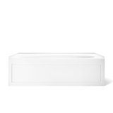 Windward 72" x 42" Alcove Soaking Acrylic Bathtub