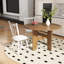 Ensemble de salle à manger Modern Farmhouse - Table ronde à pieds croisés et chaises Windsor - Ensemble de cuisine 3/4 pièces-1591034525-1591034524