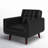 Gaige Faux Leather Armchair-1448124356