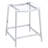 Chrome Backless Stool (Set Of 2)