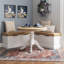 Banc de coin rembourré avec rangement caché Selby-88429624-88429625