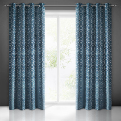Marmie Eyelet Blackout Thermal Single Curtain