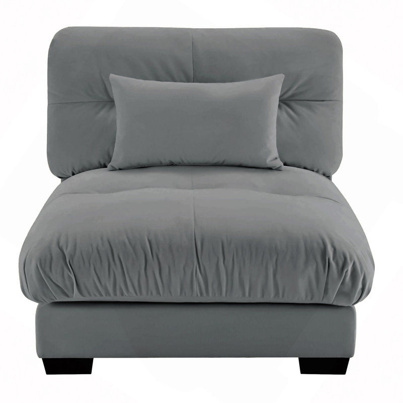 Sofa Milano sans accoudoirs avec 1 coussin