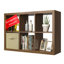 Bibliothèque de rangement - Tablette de présentation multifonctionnelle pour le salon, la chambre à coucher et le bureau personnel-1212577086-1216848953-1233830428