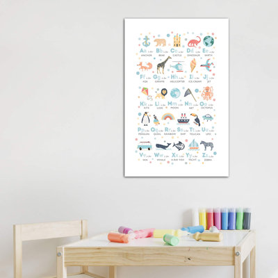 " Boys Illustrated Alphabet "