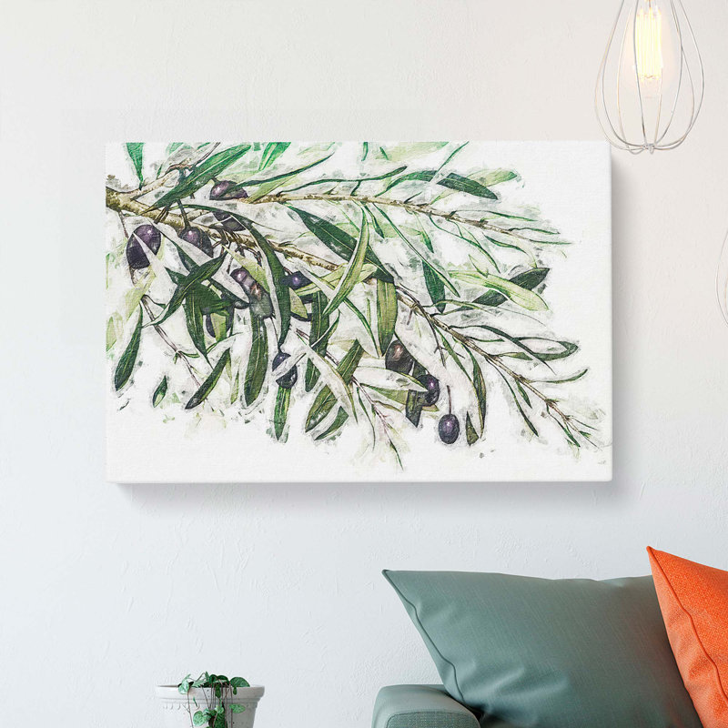 The Olive Branch - Wrapped Canvas, 35cm H x 50cm W x 3cm D