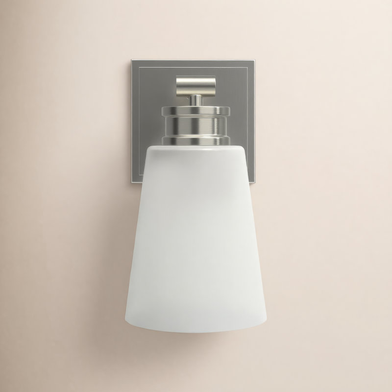 Libre 1 - Light Dimmable Armed Sconce in Nickel, Nickel