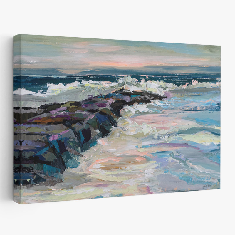 Coastal and Beachy The Break, H 24 po x l 16 po