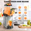 Machine à barbotine commerciale 12l - Machine à boisson glacée Smoothie en acier inoxydable et machine à margarita pour cocktails, jus et boissons alcoolisées