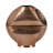 Sculptural Metal Vase with Unique Angular Shape for Home Decor - Contemporary Tall Flower Vase for Dining Room Table or Bedroom Decor - Gold-1313435135