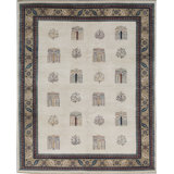 Hand-Knotted High-Quality Camel Area Rug
