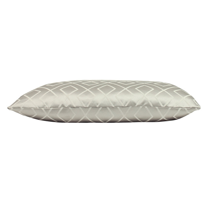 Geometric Rectangular Throw Cushion, Canvas