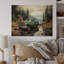 Camionnette Tranquil Lakeside I sur impression sur bois-785531093