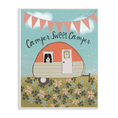 'Sweet Camper' Textual Art