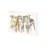 Hounding Around by Kristine Hegre a Hand Embelished Textured Canvas-92376944