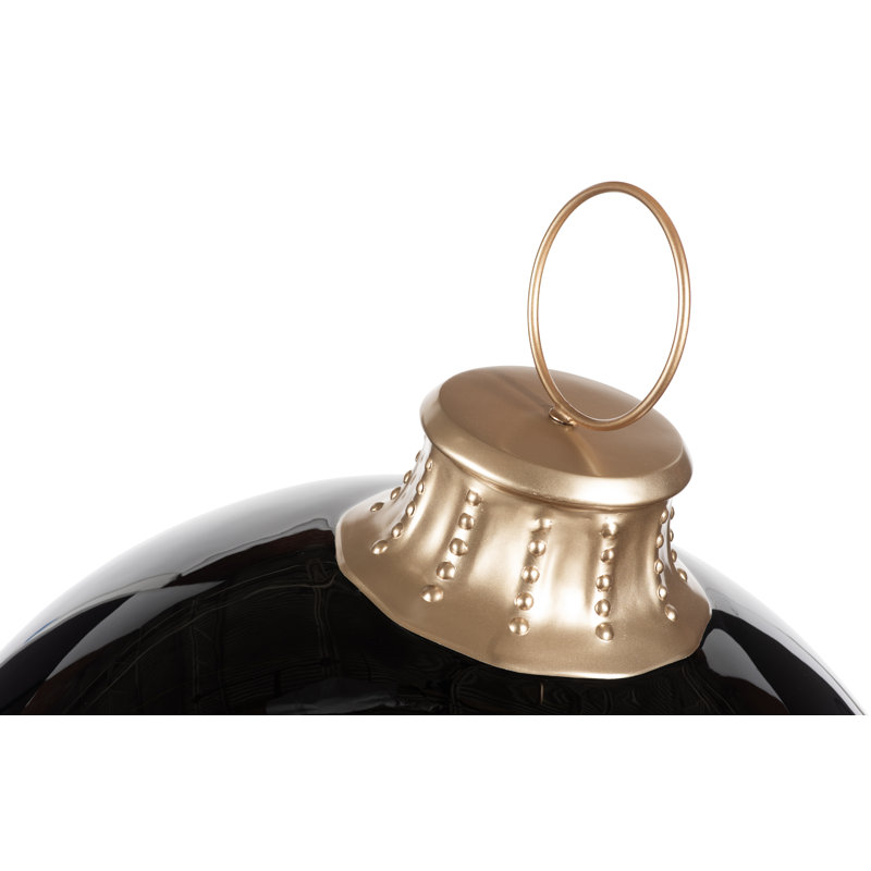 Christmas Ball Ornament, Black