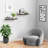 Floating Shelves Bathroom Shelves Over Toilet,Bathroom Wall Shelves With Towel Bar, Wall Mounted Vanity Shelf.(Brown & Gold/Set Of 2)-170504626