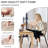 Boucle Dining Chairs Set Of 4, Upholstered Side Chairs, Dinning Room Chairs With Metal Legs-484931430