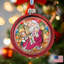 3.5'' Glass Holiday Shaped Ornament