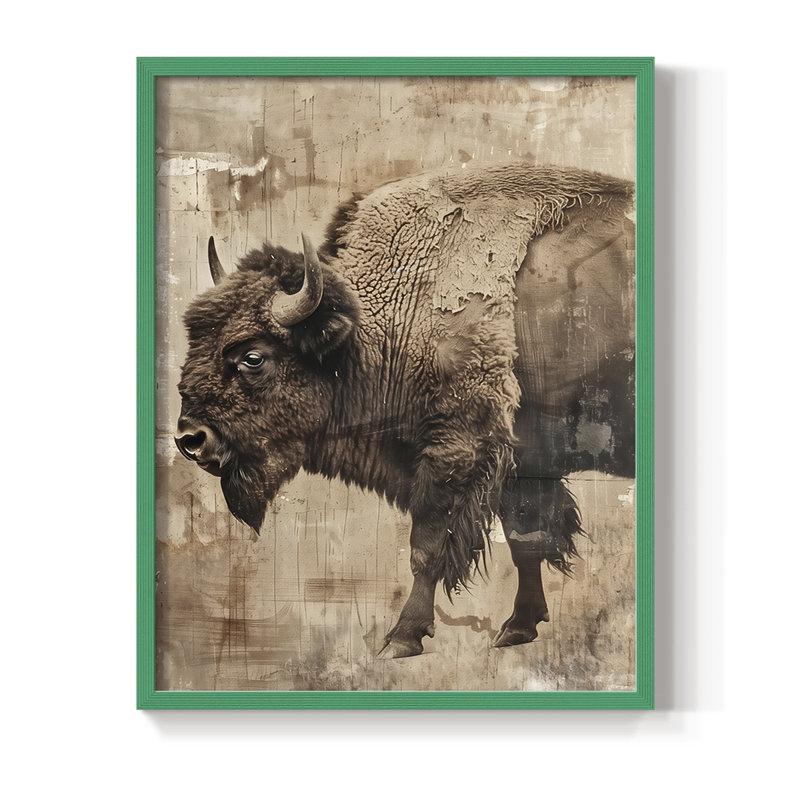 "ANIMALS Series CDXCV III", H 30 po x l 24 po, Vert
