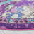 Brynlee Oriental Machine Made Power Loom Polypropylene Area Rug in Lavender/Light Blue-1459875903
