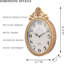 Petite petite horloge murale décorative rétro style antique rétro