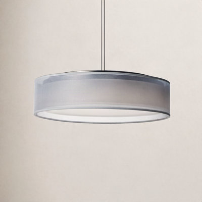 Jessalyn 5 - Light Metal Dimmable Drum Chandelier