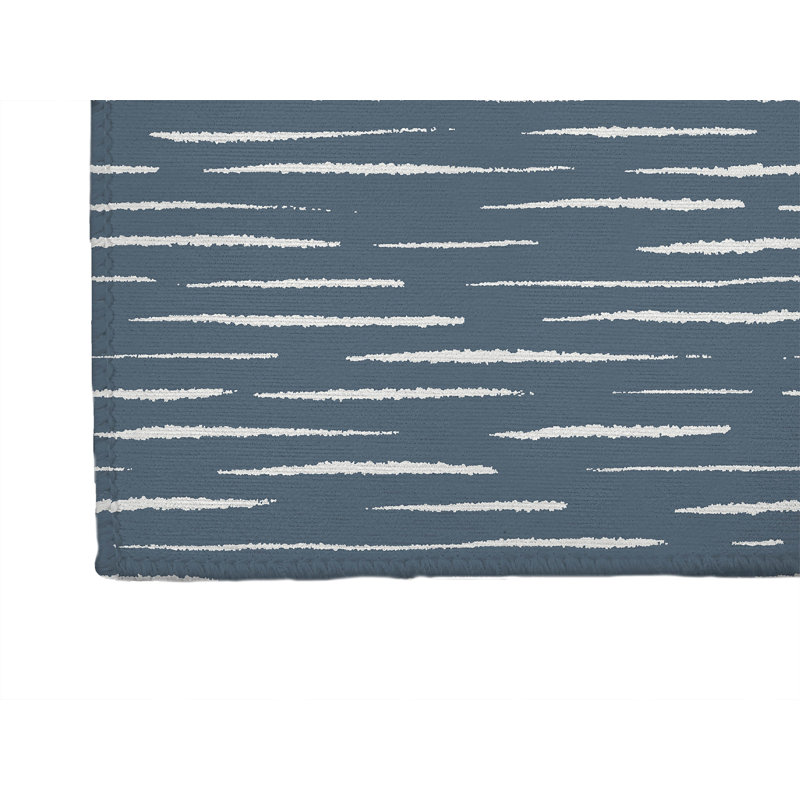 Lak Kids Play Mat, Blue, Rectangle 5' x 7'