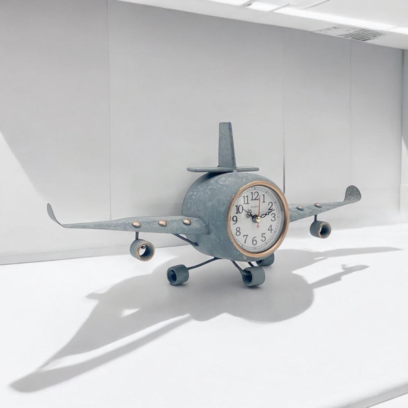 Barnard Decorative Wall Clock | Modern Home Timepiece with Easy Read Display for Living Room or Office