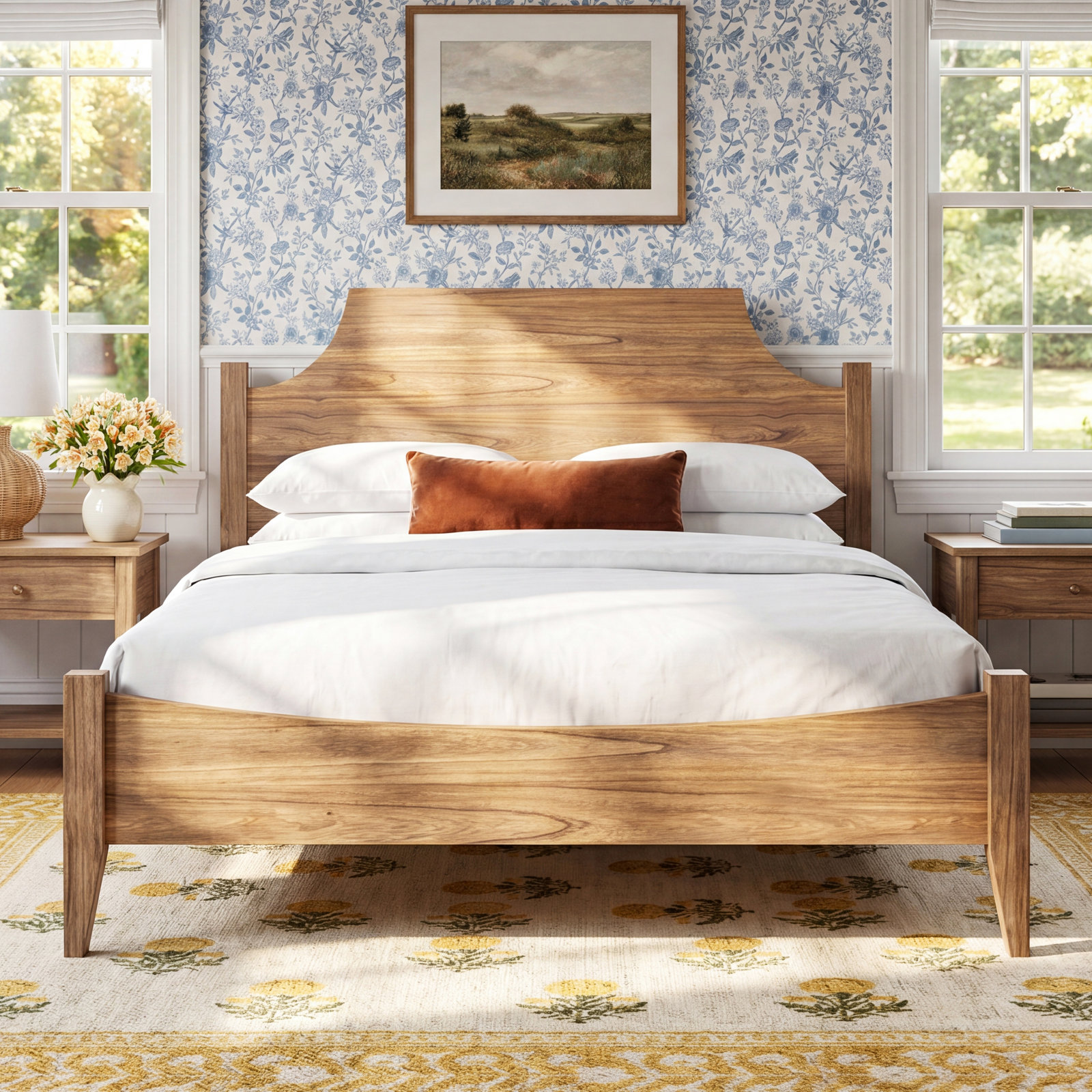 Bronwyn Platform Bed, King, Black