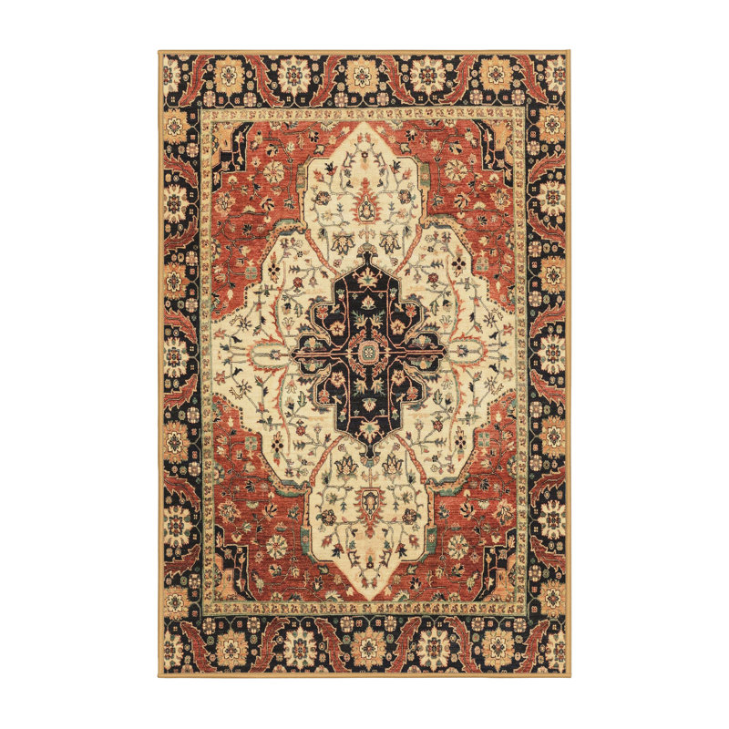 Tapis abstrait moderne 3085, Rectangle 5 pi x 7 pi