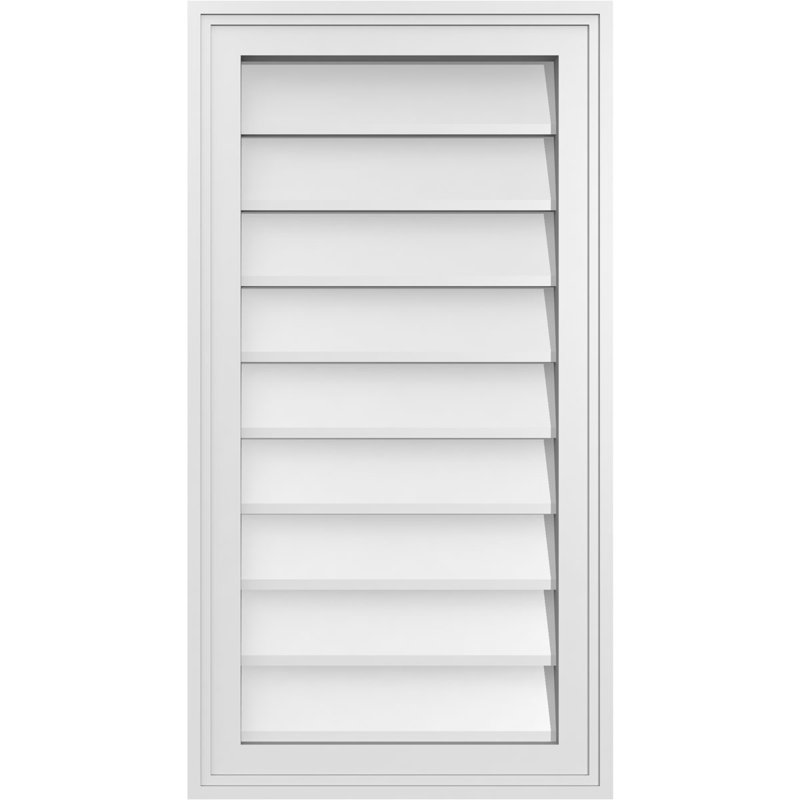 Cadre en brique, brun clair apprêté, H 30 po x l 16 po x P 1,5 po
