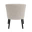 Chaise de chambre de bébé blanche - compacte et confortable pour les petites pièces élégantes avec pieds