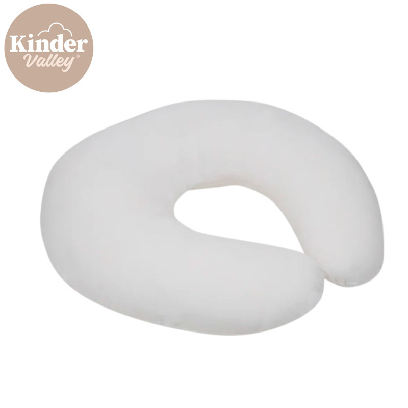 Donut Nursing Pillow, White